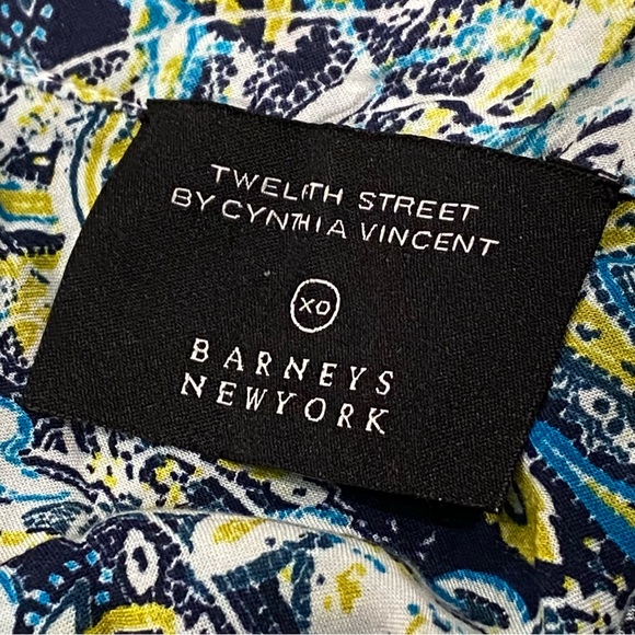 Twelfth Street by Cynthia Vincent Romper Women’s S Multicolor Snap Button 110572 - Picture 5 of 16